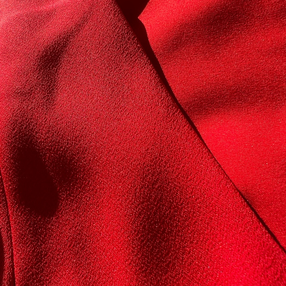 Club Monaco - Pernille Cold Shoulder Dress - Red 00 - Picture 3 of 5